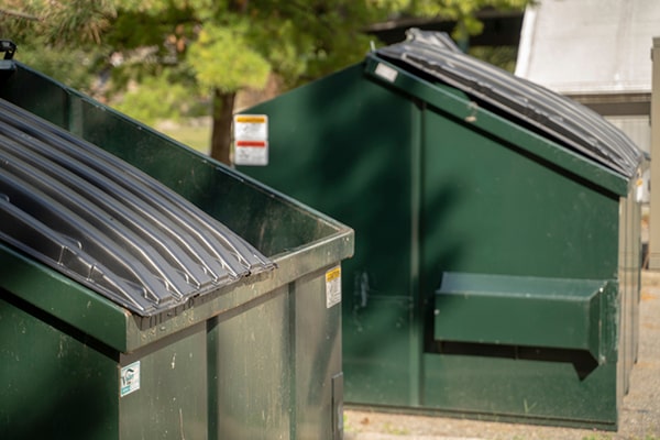 we aim to deliver our commercial dumpsters within 24-48 hours of your order confirmation