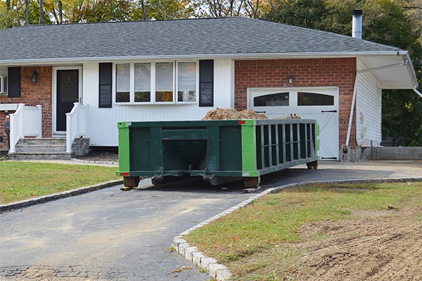 we offer a variety of sizes for residential dumpsters to accommodate different needs